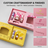 Boîtes rigides en carton ondulé recyclables avec logo personnalisé imprimé pour l'emballage de crèmes pour le visage et de produits de soin de la peau, avec options de commande personnalisées