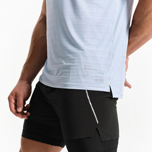 Chaleco Deportivo Ligero de Alta Elasticidad para Hombre, con Logotipo Personalizado, Termosellado, de Secado Rápido y Transpirable, sin Mangas - Product Image 3
