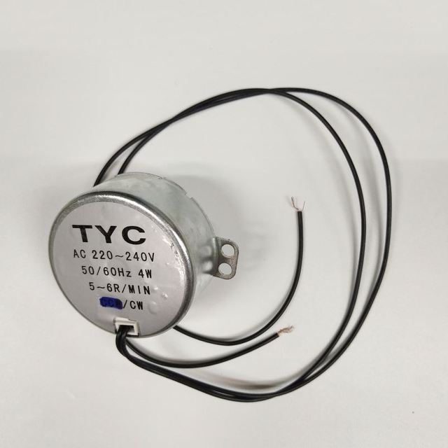 220-240v  110-127v  50/60HZ AC Synchronous Motor TYC-50 for Crafts Rotate Exhibition Fan Microwave Oven Gear