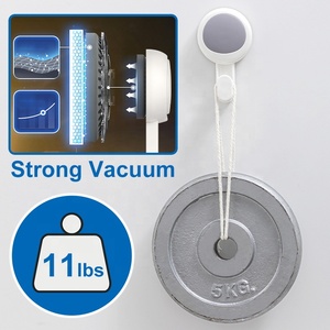2 pz/set a parete resistente montato a parete gancio appeso bagno cucina <span class=keywords><strong>ganci</strong></span> per appendere a parete <span class=keywords><strong>ventosa</strong></span> <span class=keywords><strong>con</strong></span> <span class=keywords><strong>ganci</strong></span> - Product Image 4