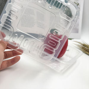 Barquettes carrées en plastique PP de qualité alimentaire jetables pour l'emballage de produits traiteur et d'aliments prêts à consommer, personnalisables - Product Image 2