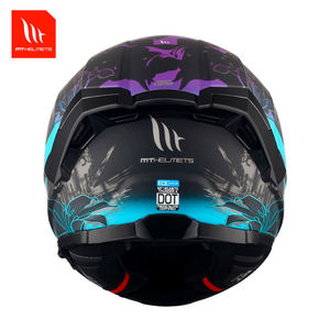 หมวกกันน็อค MT Helmets รุ่น THUNDER 4 SV สำหรับทุกเพศทุกวัย ใช้ได้ทุกฤดู แบบเต็มใบ สำหรับขับขี่บนถนน ได้รับมาตรฐาน ECE/DOT ผลิตจากวัสดุ ABS พร้อมระบบปลดเร็ว - Product Image 4