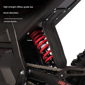 Vélo électrique tout-terrain 60V 6000W avec moteur central, batterie lithium longue autonomie, pour vente en gros - Product Image 2
