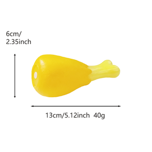 Fabrika Satışı, Toptan Sevimli Tavuk Butu Köpek Çiğneme Oyuncağı, Eğlenceli Tavuk Butu İnteraktif Sıkıntı Giderici Sesli Oyuncak - Product Image 6
