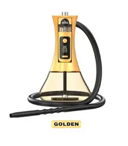 2024 Nieuwe Stijl Aangepaste E Shisha Hookah Draagbare Ookeaing Hookah Roken Accessoires Set Eshisha Elektrische Waterpijp