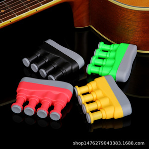 Fortalecedor de Dedos Ajustable, Entrenador de Agarre Ergonómico, Dispositivo de Ejercicio para Dedos para Práctica de Guitarra y Piano - Product Image 3