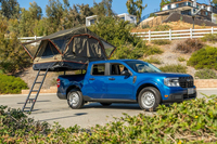 Tente de toit souple pour le camping et l'aventure en véhicule Ford Maverick Pickup Truck