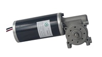 Moteur à engrenages 63WJS 12V 24V 48V DC 100W pour volet roulant, vélo électrique, appareil électroménager, bateau, IP45, montage à bride