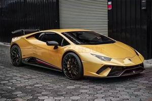 Pour <span class=keywords><strong>Lamborghini</strong></span> LP580 LP610 pare-chocs avant en Fiber de carbone Style Performante - Product Image 6