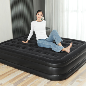 Lit d'air double pliable de haute qualité à gonflage automatique avec pompe intégrée - Product Image 1
