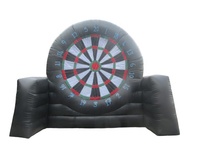 Grand jeu de sport gonflable populaire commercial de jeu de fléchettes pour des enfants et des adultes à vendre