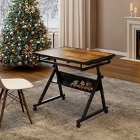 Table de puzzle multi-usages conçue pour un assemblage de puzzle confortable et une utilisation domestique