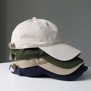 Vente en gros Chapeaux à 6 panneaux avec logo de broderie personnalisée Chapeaux de baseball brodés structurés et colorés Chapeau de papa pour hommes - Product Image 6