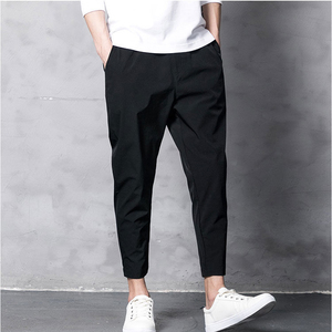 Pantaloni Harem Nuovi all'Ingrosso, Gamba Dritta, Snellenti, Casual, Pantaloni Neri da <span class=keywords><strong>Uomo</strong></span> - Product Image 2