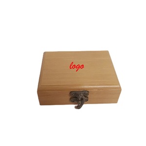 Wooden <b>Jewelry</b> <b>Box</b> Rectangle <b>Lockable</b> Custom Packaging For <b>Jewelry</b> Watch Eyewear Storage - Product Image 1