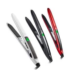 Tùy Chỉnh Chuyên Nghiệp Titan Bán Buôn Gốm Phẳng Irons Thương Hiệu Cá Nhân Flat Iron Tóc Ép Tóc Với Nhãn Hiệu Riêng