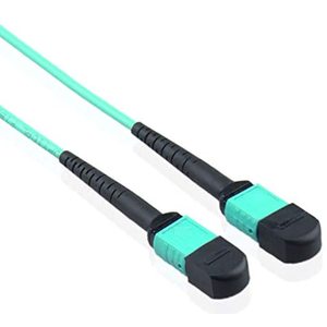 Câble de brassage <span class=keywords><strong>fibre</strong></span> optique MPO <span class=keywords><strong>RJ45</strong></span> 12 fibres femelle 400G 200G 100G 40G OM4 50/125 Multimode pour centre de données Ethernet Trunk 6C-MTP-1 - Product Image 2