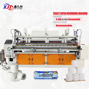 Máquina Automática para Fabricar Papel Higiénico con Motor PLC para Pequeñas Empresas |   Baja Inversión, Alta Eficiencia - Product Image 1