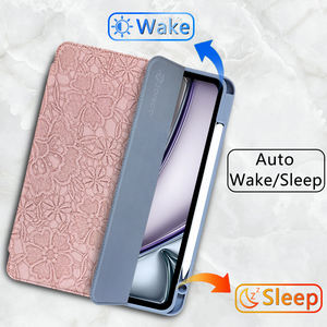 Nouvelle housse en cuir PU rose pour <span class=keywords><strong>iPad</strong></span> <span class=keywords><strong>Pro</strong></span> 11 2024 2025 10.2/10.5/10.9/9.7 pouces étui pour tablette - Product Image 5