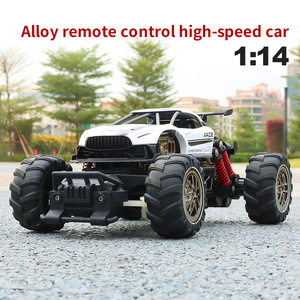 Coche RC Todoterreno 4x4 a Escala 1:14, de Alta Velocidad, de Aleación, con Control Remoto, para Derrapes y Carreras, Camioneta Rock Crawler para Niños y Adultos - Product Image 3