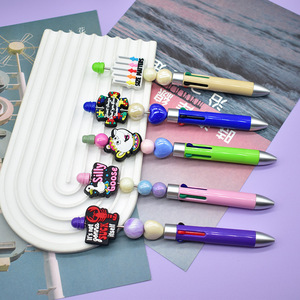 Toptan komik ifade serisi PVC odak boncuk Charms için kalem Topper - Product Image 6