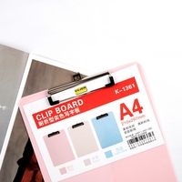 Porte-bloc-notes en plastique pour bureau, école, enseignant, classe, mémo, rangement, presse-papiers, presse-papiers pour infirmières K-1361