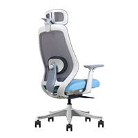 Nouvelle Chaise de Bureau Exécutive Unique en Maille, Pivotante et Confortable, avec Support Lombaire Ergonomique et Inclinaison, pour Ordinateur et Direction