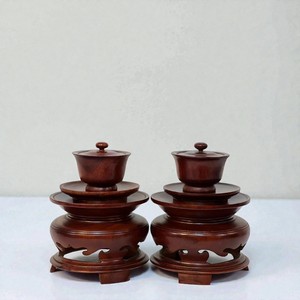 Tasses à eau en bois naturelles, écologiques, faites à la main, personnalisées, avec couvercle, conformes aux normes internationales, vente en gros - Product Image 2