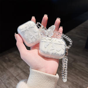 Vente en ligne Etui <span class=keywords><strong>papillon</strong></span> mignon pour <span class=keywords><strong>airpods</strong></span> pro 2 chaîne de bracelet pour écouteurs housse de casque pour <span class=keywords><strong>Airpods</strong></span> Pro2 Pro - Product Image 2
