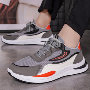 รองเท้าผ้าใบผู้ชายแบบสานรุ่นปี 2025 ระบายอากาศได้ดี เหมาะสำหรับออกกำลังกาย เดิน วิ่ง ใส่ได้ทั้งฤดูหนาวและฤดูใบไม้ผลิ - Product Image 3