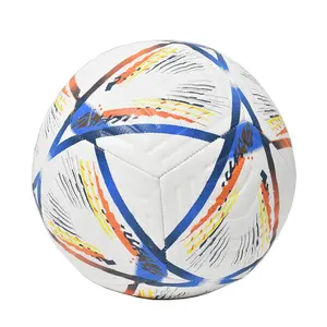 Sell Well New Standard Size 5 Football Printing LOGO Training Match Football Ball Custom Brand Soccer Ball for Kids/Adults Gym