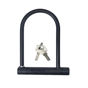 Candado en U para <span class=keywords><strong>Bicicleta</strong></span>, <span class=keywords><strong>Antirrobo</strong></span>, Cable de Acero, Seguridad para Ciclismo, Candado para Motocicleta, Scooter Eléctrico, <span class=keywords><strong>Bicicleta</strong></span> de Montaña, <span class=keywords><strong>Bicicleta</strong></span> de Carretera, Candado en Forma de U de Aleación de Zinc - Product Image 1
