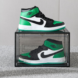 Hot selling plastic shoe box for home use, exclusive to PP material AJ sports shoes