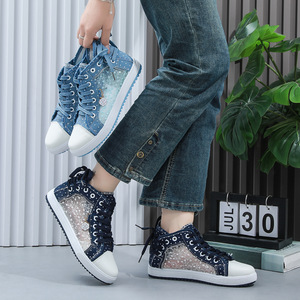 <span class=keywords><strong>Chaussures</strong></span> montantes pour femme 2026, respirantes, semelles en PU et caoutchouc, motif coréen, design intemporel, toutes saisons, style <span class=keywords><strong>Snickers</strong></span> pour <span class=keywords><strong>femmes</strong></span> - Product Image 4