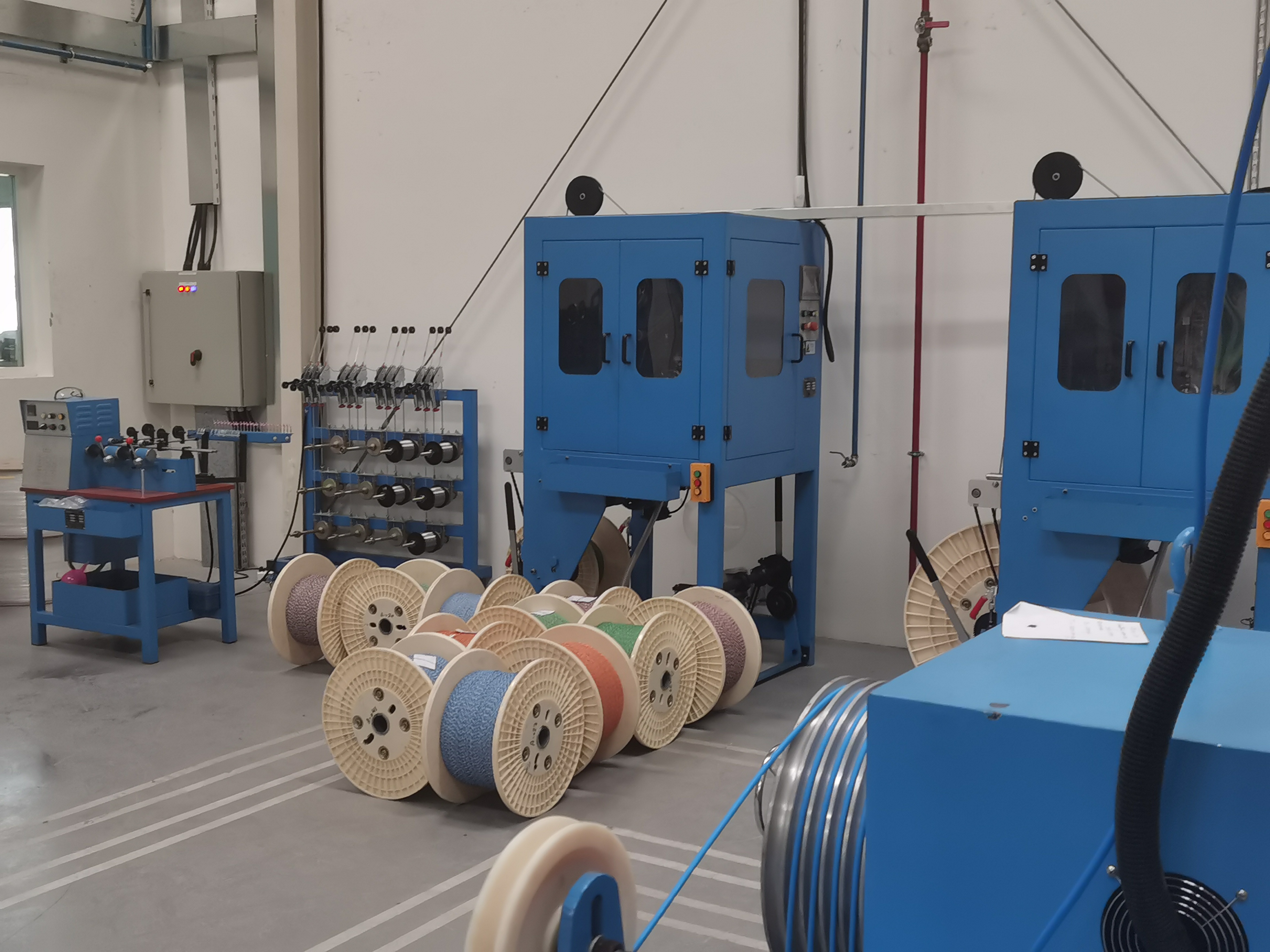 HH-16 Automatic Wire And Cable Braiding Machine For Lan Cable Production Copper Wire Braiding Machine