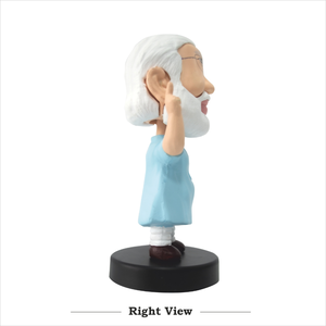 Mantriji <b>Bobblehead</b> Dashboard Idol Resin Funny Car Dashboard Decoration Decorative Figurine for Home Office Desk Decor Gift - Product Image 3