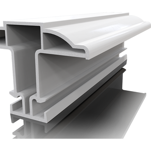 35 # loạt nhựa OEM đùn uPVC vật liệu <span class=keywords><strong>PVC</strong></span> Tùy chỉnh cứng nhắc sản phẩm cứng ép đùn phần khung nhựa hồ sơ - Product Image 5