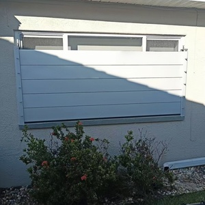 Barrière anti-inondation modulaire en <span class=keywords><strong>aluminium</strong></span> robuste pour clôture périmétrique commerciale, panneau de protection extrudé - Product Image 6