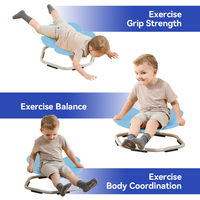 Enfants jouets enfants chaise pivotante Spin chaise sensorielle formation équilibre corporel enfants chaise tournante pour l'autisme Base en métal antidérapant