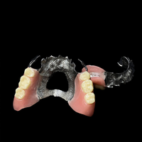 Prothèse partielle en alliage de cobalt-chrome de haute précision pour les laboratoires et cliniques dentaires |   Prothèse métallique amovible personnalisée CAD/CAM 2026