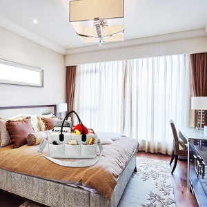 Multi-funzionale <span class=keywords><strong>feltro</strong></span> del bambino Caddy Appena Nato Fasciatoio pannolini borsa - Product Image 6