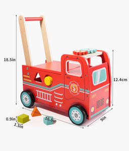 Nouveau chariot à pousser pour enfants Idéal pour les courses précoces à la maison Empêche le basculement offre du stockage - Product Image 3