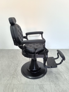Kit Complet de Salon : Fauteuil de Barbier Hydraulique Moderne et Réglable pour Salon de Coiffure et Mobilier de Salon de Beauté - Product Image 3