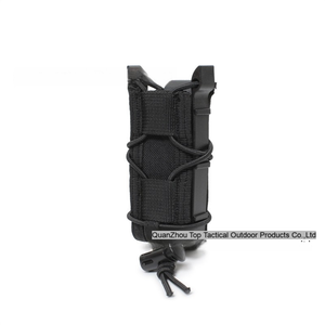 Ventilatore tattico singolo elastico a tiraggio rapido da esterno resistente in Nylon tigre da 9mm accessorio per caricatore attrezzatura da <span class=keywords><strong>difesa</strong></span> personale Molle - Product Image 1
