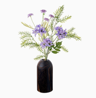 Bunga Lily Buatan Tangan Gaya Eropa, Hiasan Dinding Rumah, Bunga Vcare,  Mountain Has Silk Xi Handwritten Cross-Border