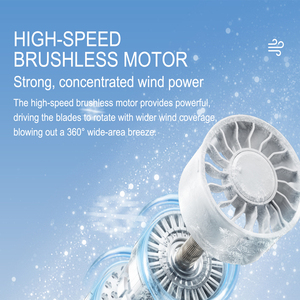 Mini ventilateur pliable à clip, ventilateurs portables, mini ventilateur rechargeable par USB, ventilateur portatif pour la maison, le bureau, la cuisine, utilisation en extérieur, mini ventilateur - Product Image 6
