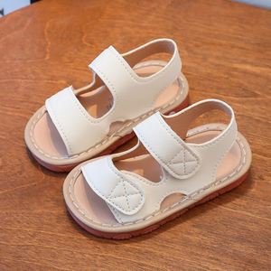 รองเท้าสำหรับเด็กใส่เดินในฤดูร้อน, รองเท้า Velcro รองเท้าแตะส่งเสียงร้องรองเท้าเด็กผู้ชายเด็กผู้หญิงรองเท้าลำลอง - Product Image 3