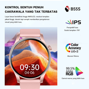 <span class=keywords><strong>Reloj</strong></span> Inteligente Unisex SKMEI&BOZLUN B55S, <span class=keywords><strong>Reloj</strong></span> <span class=keywords><strong>Deportivo</strong></span> con Llamadas, Resistente al Agua, Asistente de Voz con IA, para Android e IOS - Product Image 2