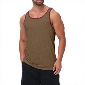 Débardeur de sport slim pour homme, sans manches, séchage rapide, respirant, écologique, pour l'entraînement quotidien et la gym - Product Image 1
