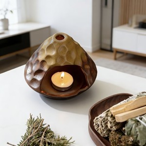 陶瓷香炉 春夏秋季 天然香薰家居装饰 新品上市 小型壁炉香薰干白鼠尾草 - Product Image 3